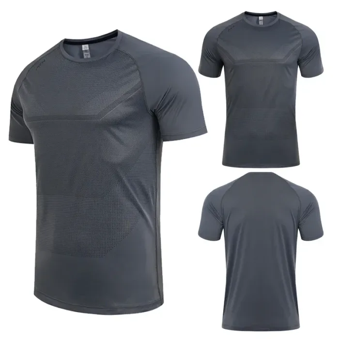 Camiseta Esportiva de Compressão Masculina - Image 5