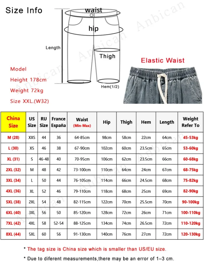 Bermuda Masculina Jeans Casual com Cadarço - Image 6